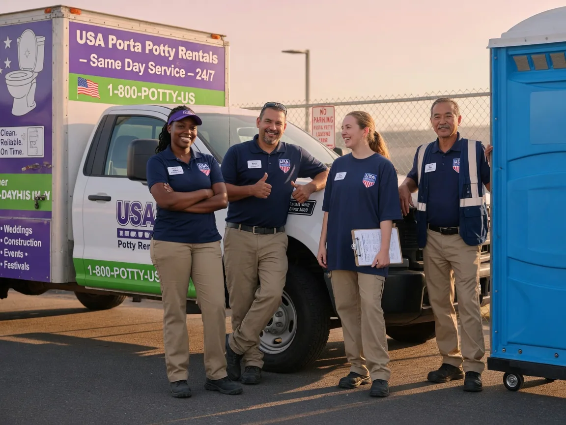 Porta Potty Rental company in Antes Fort, PA